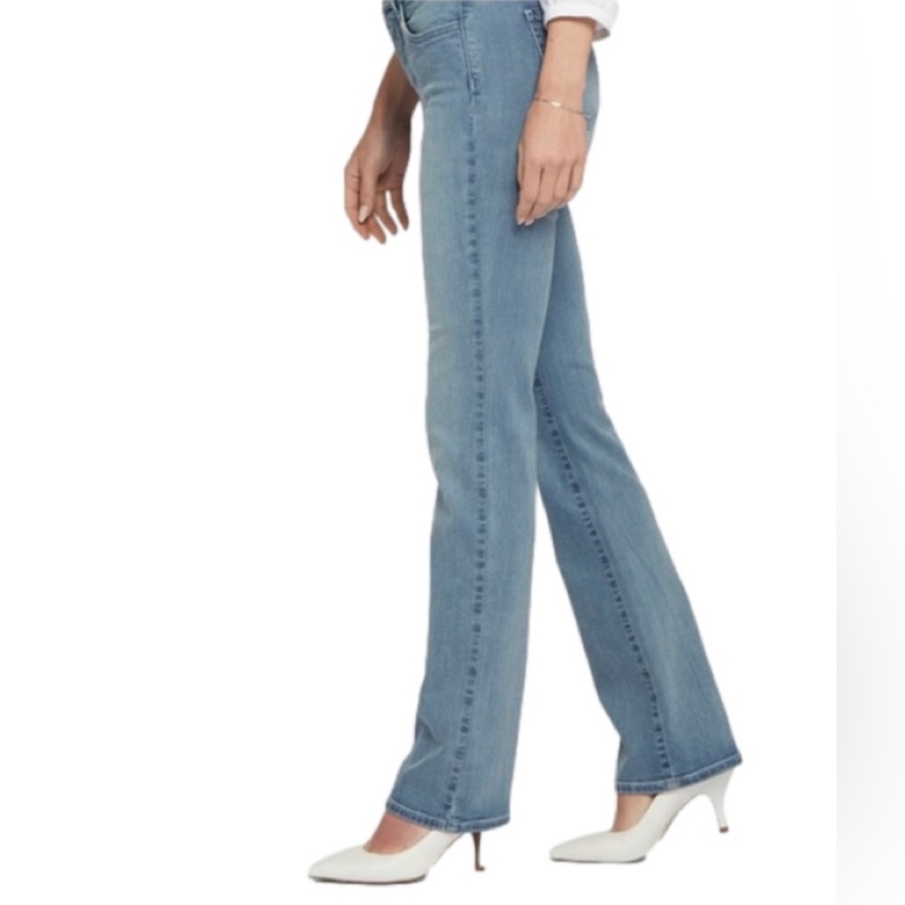 NWT NYDJ Marilyn Lift Tuck Technology Straight Leg Jeans Womens Size 8 - Picture 3 of 3
